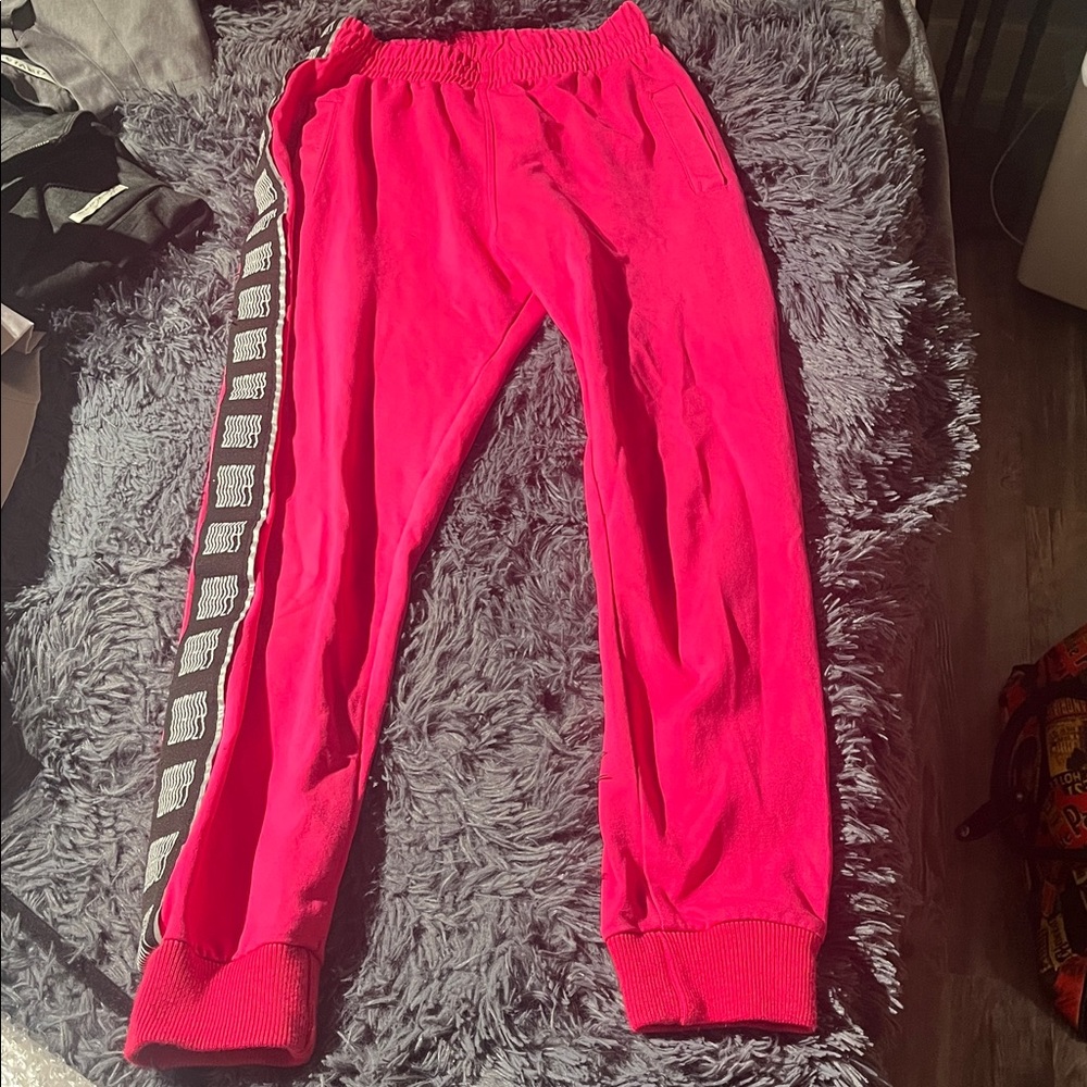 WAVEY LA BRAND JOGGERS- HOT PINK!! Chill AF 🫰🫰🫰🫰